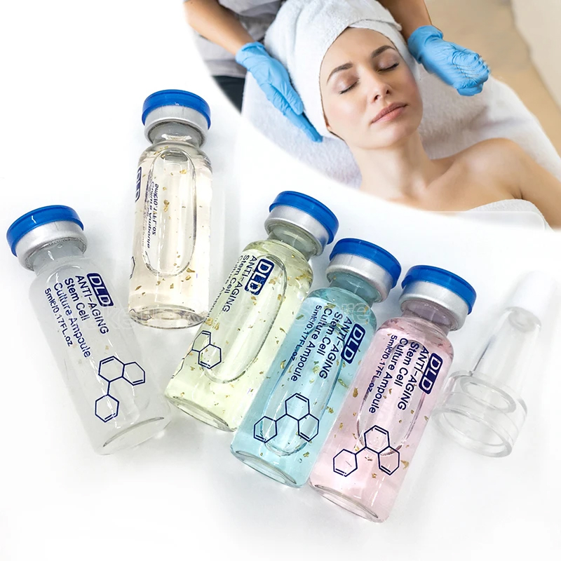 Hyaluronic Acid Facial Serum - 韓国 5 ミリリットルヒアルロン酸血清アンプルスターターキットビタミン C ブライトニング保湿小じわフェイシャルスキンケア美容