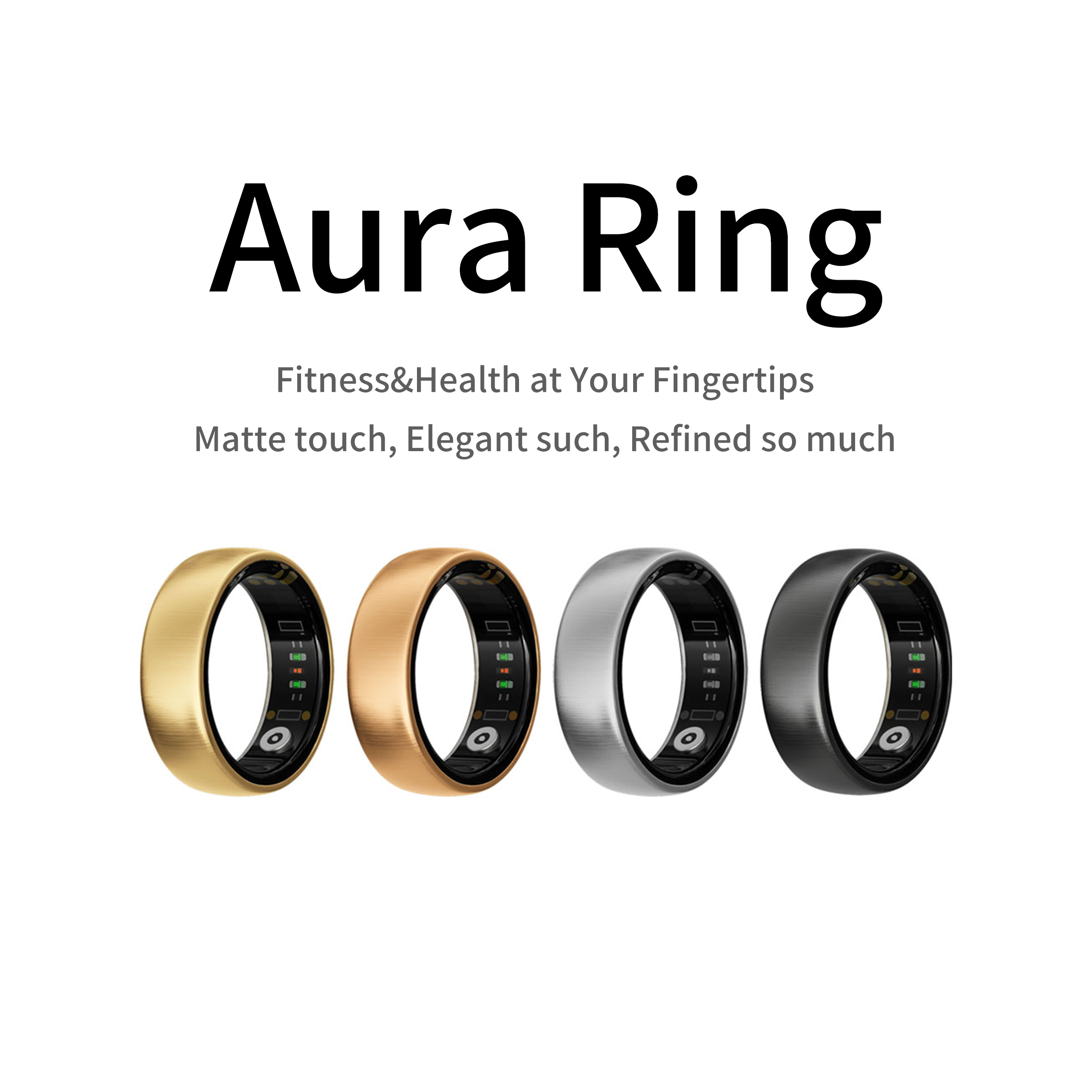 AURAマットスマートリングフィットネススポーツヘルスモニタ - Health Monitors のレビューと価格