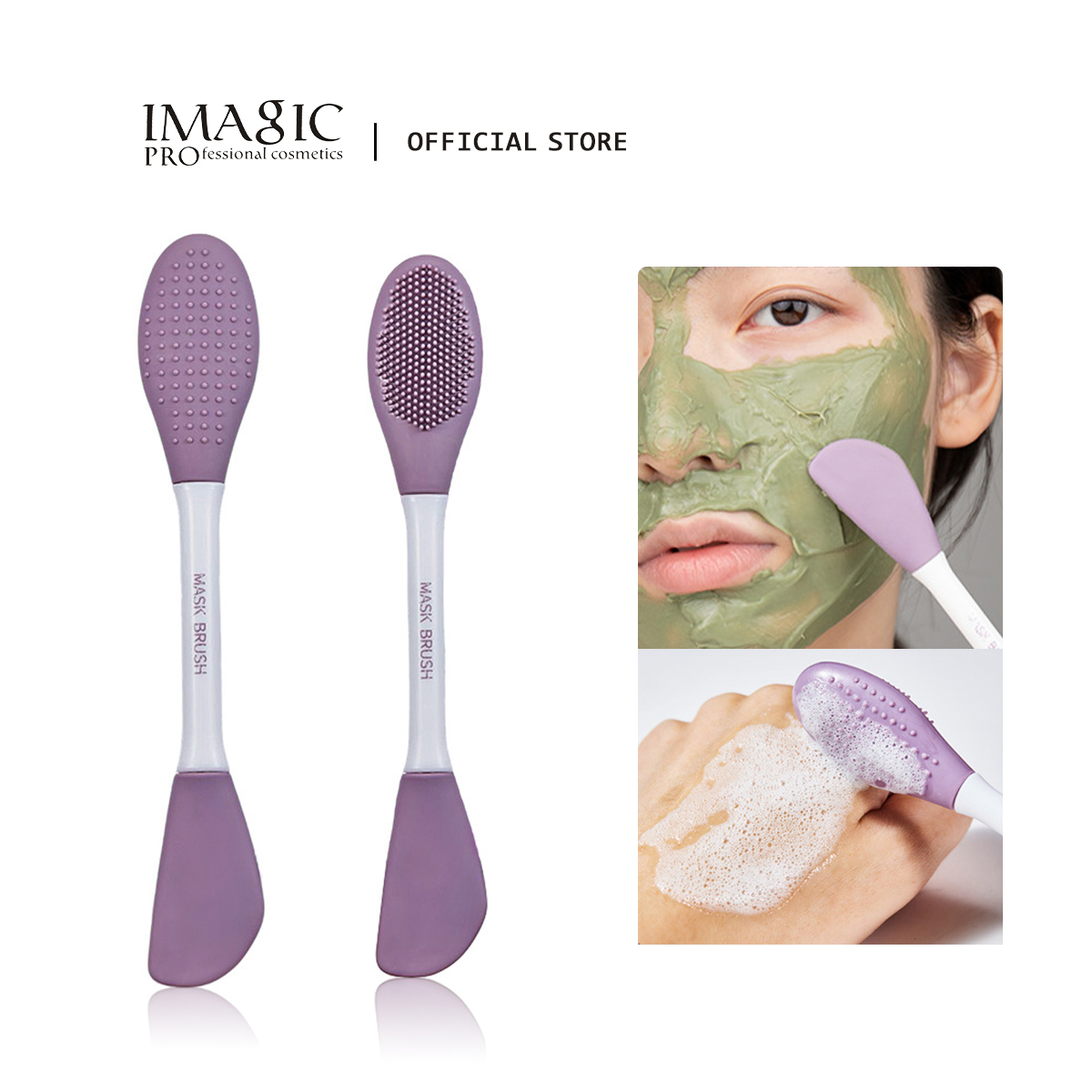 IMAGIC シリコーンフェイシャルクレンジング＆マスクブラ - Silicone Face Scrubber Electric のレビューと価格