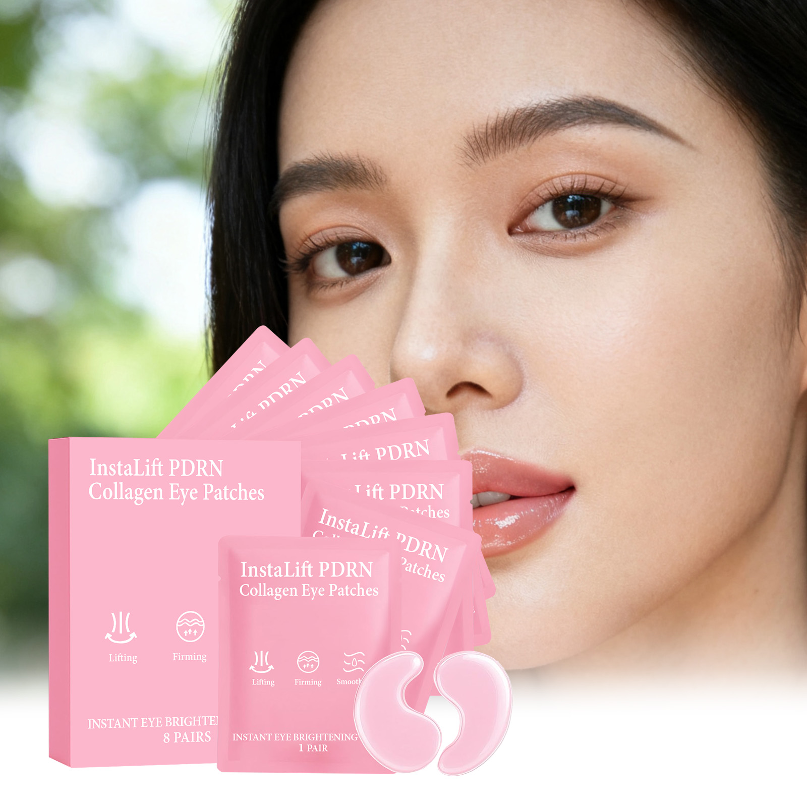 インスタリフト PDRN コラーゲン アイパッチ くま・たる - Collagen Under Eye Patches のレビューと価格